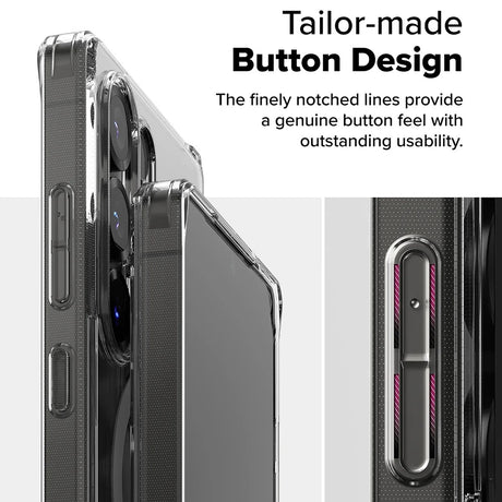 Husa de protectie Ringke Fusion MagSafe compatibil cu Samsung Galaxy S25 Ultra, Transparent Mat