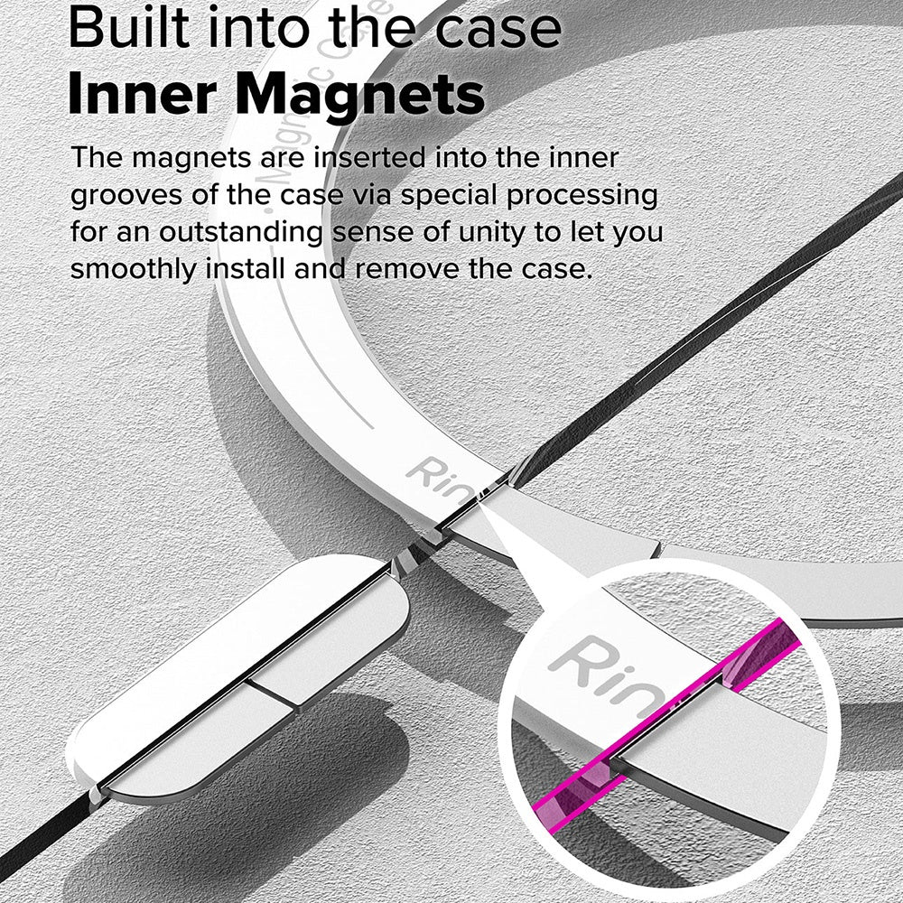 Husa de protectie Ringke Fusion MagSafe compatibil cu Samsung Galaxy S25 Ultra, Transparent Mat