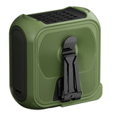 Techsuit Premium Portable Mini Fan (Z13), with Power Bank, Rechargeable, 5 Wind Speeds, Belt Buckle, 10000mAh, Verde