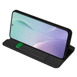 Husa de protectie Techsuit Magskin Book compatibil cu Samsung Galaxy M56, Negru