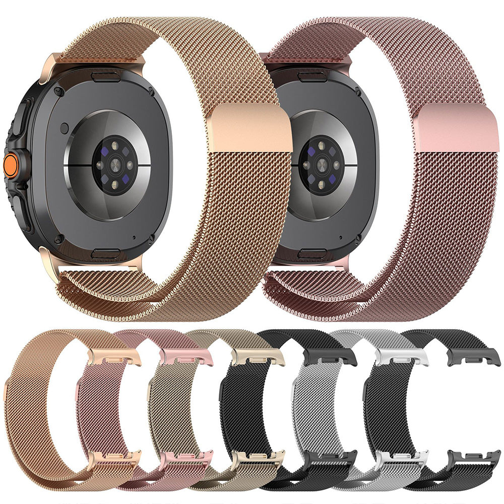 Curea smartwatch Techsuit Watchband (W009) compatibil cu Samsung Galaxy Watch8 40mm/Watch8 44mm/Watch8 Classic, Roz