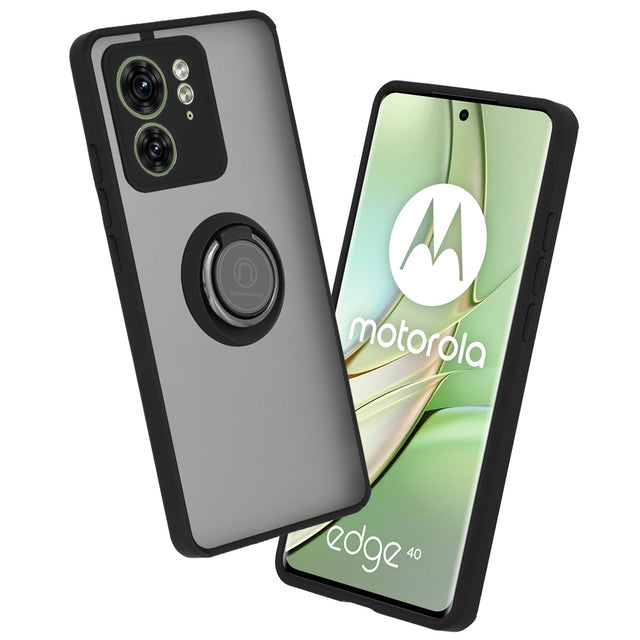 Husa de protectie Techsuit Glinth compatibil cu Motorola Edge 40 / Edge (2023), Negru