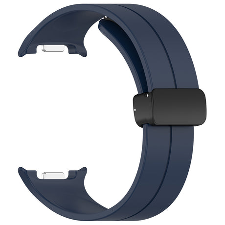 Curea smartwatch Techsuit Watchband (W011) compatibil cu Samsung Galaxy Watch8 40mm/Watch8 44mm/Watch8 Classic, Bleumarin