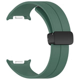 Curea smartwatch Techsuit Watchband (W011) compatibil cu Samsung Galaxy Watch8 40mm/Watch8 44mm/Watch8 Classic, Verde Inchis
