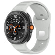 Curea smartwatch Techsuit Watchband (W050) compatibil cu Samsung Galaxy Watch8 40mm/Watch8 44mm/Watch8 Classic, Gri