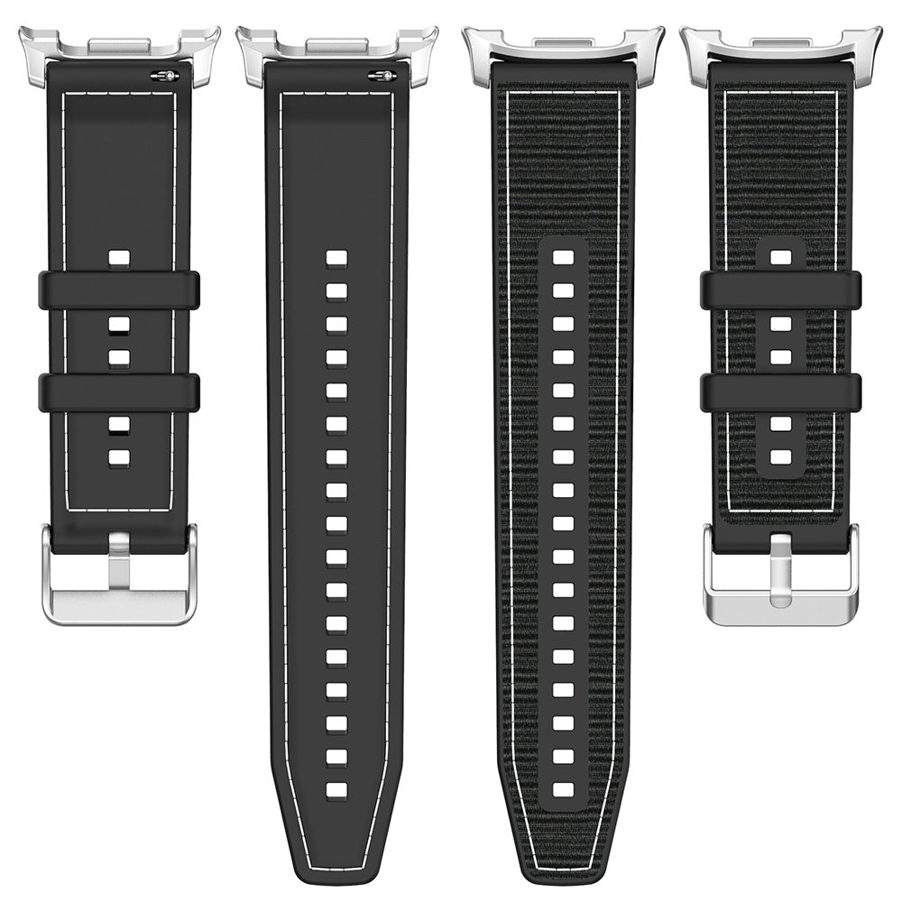 Curea smartwatch Techsuit Watchband (W051) compatibil cu Samsung Galaxy Watch8 40mm/Watch8 44mm/Watch8 Classic, Negru
