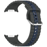 Curea smartwatch Techsuit Watchband (W078) compatibil cu Samsung Galaxy Watch8 40mm/Watch8 44mm/Watch8 Classic, Shadow Gray