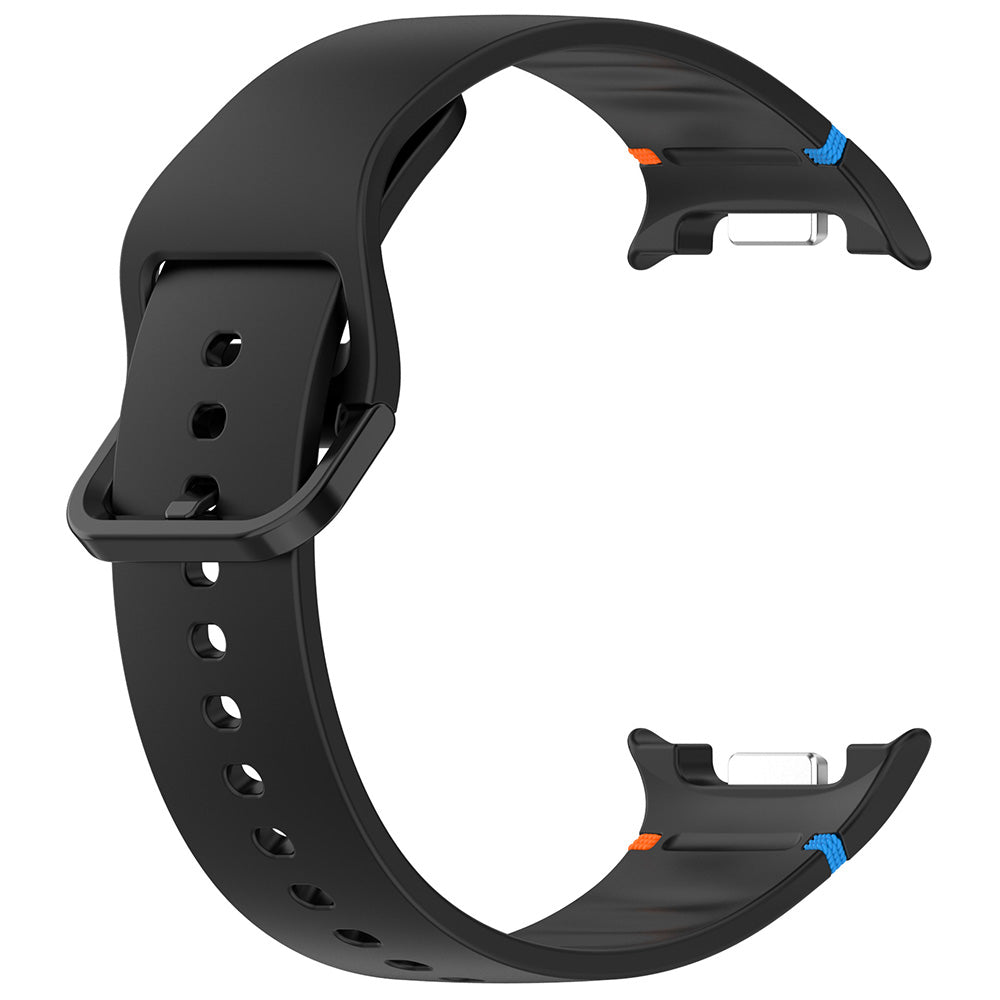 Curea smartwatch Techsuit Watchband (W079) compatibil cu Samsung Galaxy Watch8 40mm/Watch8 44mm/Watch8 Classic, Negru