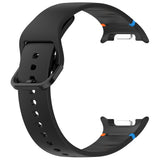 Curea smartwatch Techsuit Watchband (W079) compatibil cu Samsung Galaxy Watch8 40mm/Watch8 44mm/Watch8 Classic, Negru