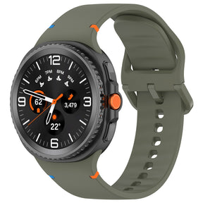 Curea smartwatch Techsuit Watchband (W079) compatibil cu Samsung Galaxy Watch8 40mm/Watch8 44mm/Watch8 Classic, Isle of Pines