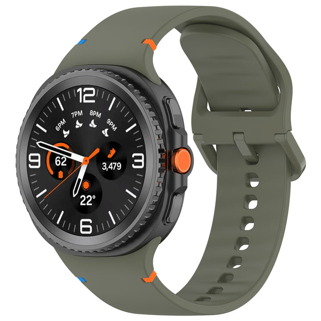 Curea smartwatch Techsuit Watchband (W079) compatibil cu Samsung Galaxy Watch8 40mm/Watch8 44mm/Watch8 Classic, Isle of Pines