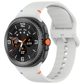 Curea smartwatch Techsuit Watchband (W079) compatibil cu Samsung Galaxy Watch8 40mm/Watch8 44mm/Watch8 Classic, Gri