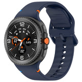 Curea smartwatch Techsuit Watchband (W079) compatibil cu Samsung Galaxy Watch8 40mm/Watch8 44mm/Watch8 Classic, Albastru Depths