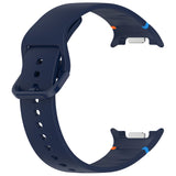 Curea smartwatch Techsuit Watchband (W079) compatibil cu Samsung Galaxy Watch8 40mm/Watch8 44mm/Watch8 Classic, Albastru Depths