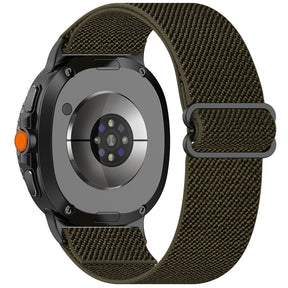 Curea smartwatch Techsuit Watchband (W080) compatibil cu Samsung Galaxy Watch8 40mm/Watch8 44mm/Watch8 Classic, Dark Moss