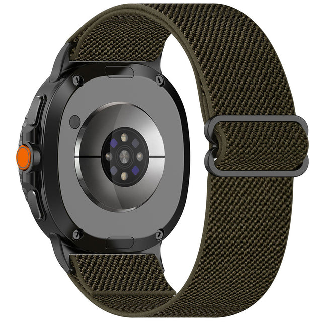 Curea smartwatch Techsuit Watchband (W080) compatibil cu Samsung Galaxy Watch8 40mm/Watch8 44mm/Watch8 Classic, Dark Moss