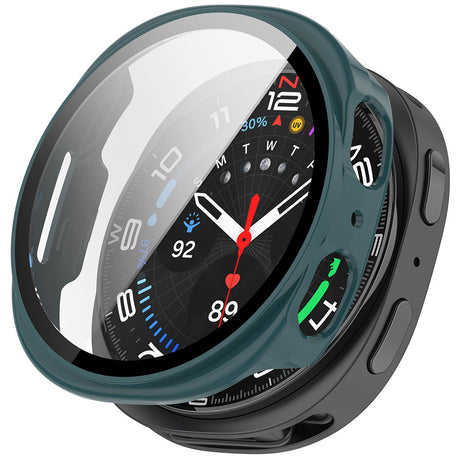 Folie de protectie smartwatch Techsuit Defense360 Pro + Screen Protector compatibil cu Samsung Galaxy Watch8 44mm, Deep Teal
