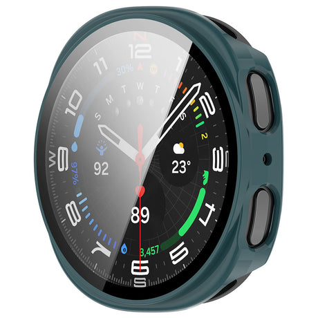 Folie de protectie smartwatch Techsuit Defense360 Pro + Screen Protector compatibil cu Samsung Galaxy Watch8 44mm, Deep Teal