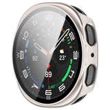 Husa pentru Samsung Galaxy Watch8 40mm + Folie - Techsuit Defense360 Pro - Pearl