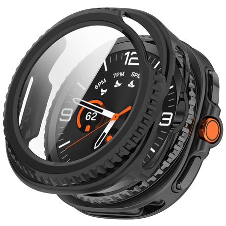 Folie de protectie smartwatch Techsuit Defense360 Pro + Screen Protector compatibil cu Samsung Galaxy Watch8 Classic, Negru
