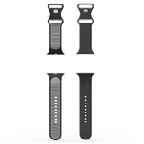 Accesoriu smartwatch Spigen Nano Pop (AMP09321) compatibil cu Apple Watch 1/2/3/4/5/6/7/8/9/10/11/SE/SE 2/Ultra/Ultra 2/Ultra 3 (42/44/45/46/49mm), Negru Sesame