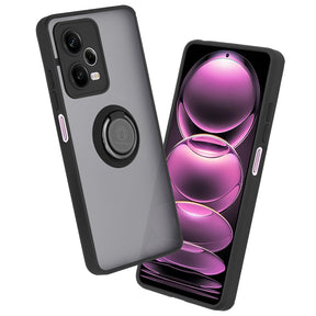 Husa de protectie Techsuit Glinth compatibil cu Xiaomi Redmi Note 12 Pro 5G, Negru