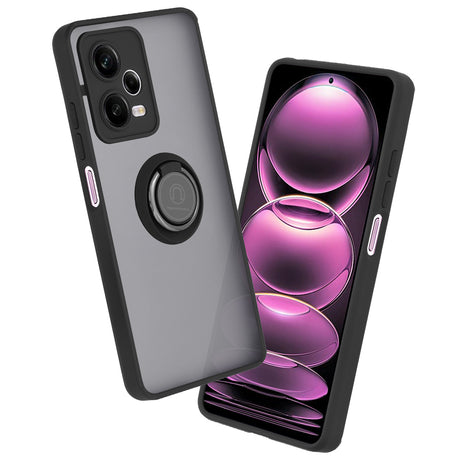 Husa de protectie Techsuit Glinth compatibil cu Xiaomi Redmi Note 12 Pro 5G, Negru