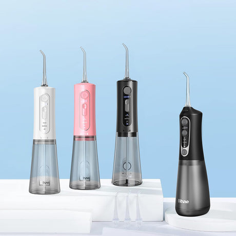 Bitvae Waterflosser Replacements, Multifunctional, for Waterflosser C2/F30/205, x4, Alb