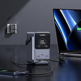 Baterie externa Ugreen PB770 (25286), 48000mAh, 2x USB / 3x Type-C, 300W, Gri