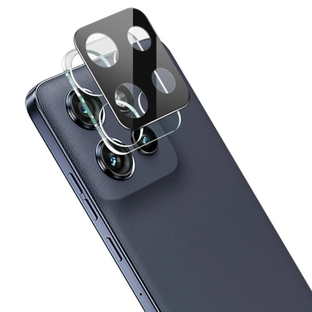 Folie de protectie Techsuit Full Camera Glass compatibil cu Motorola Moto G86 / Moto G86 Power, Negru