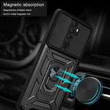 Husa de protectie Techsuit CamShield Series compatibil cu Oppo A5 4G / A5 5G, Negru