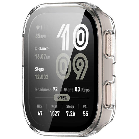 Husă + folie Techsuit pentru Amazfit Bip 6, transparentă