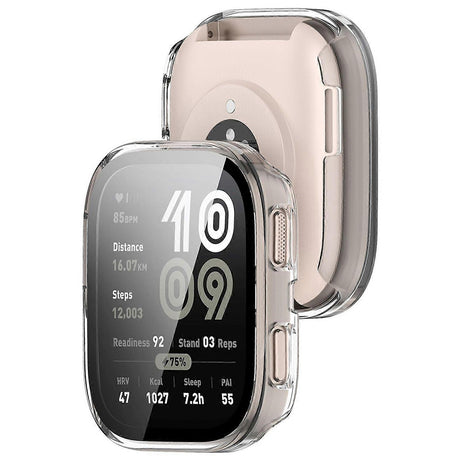 Husă + folie Techsuit pentru Amazfit Bip 6, transparentă