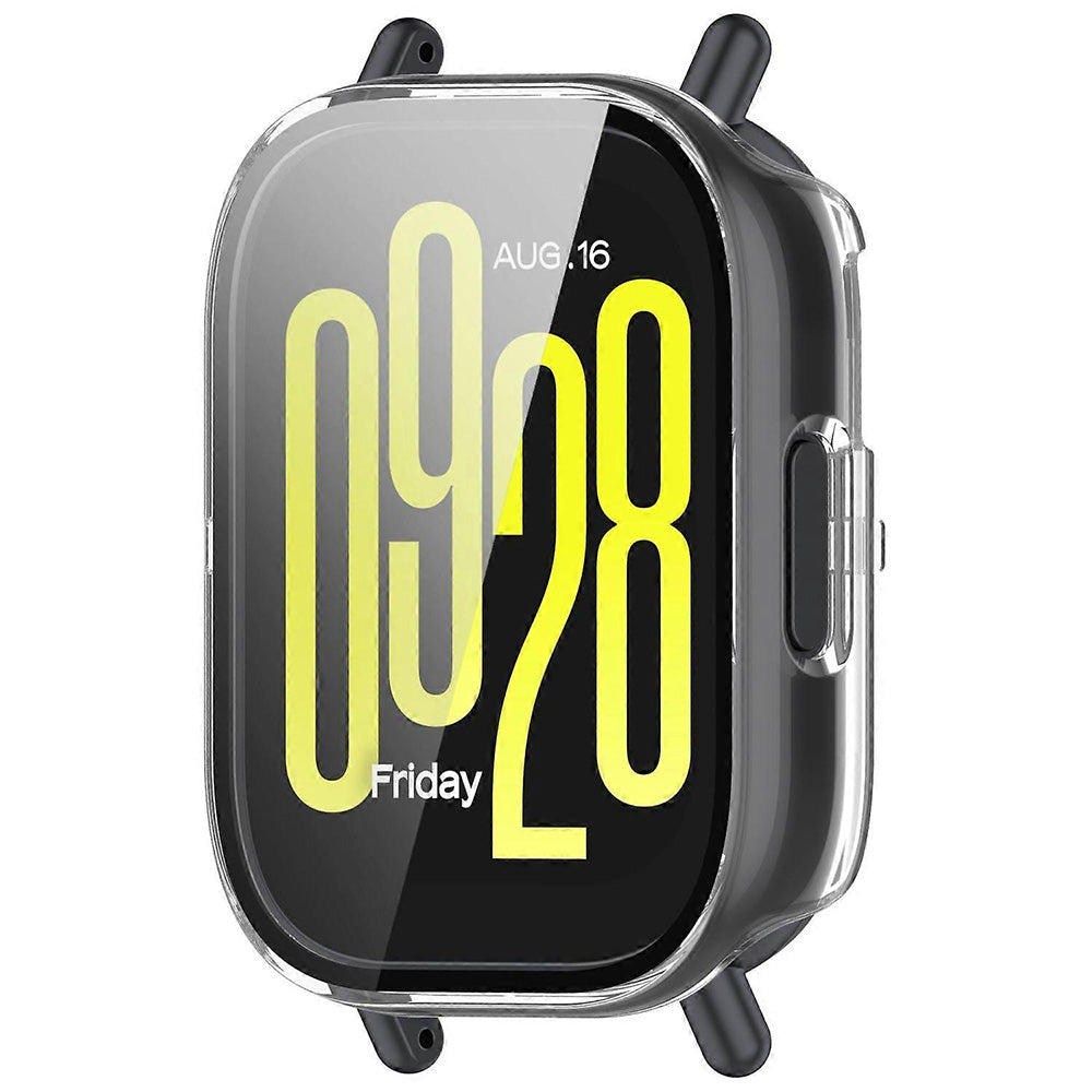 Folie de protectie smartwatch Techsuit Defense360 Pro + Screen Protector compatibil cu Xiaomi Redmi Watch 5 Active, Transparent