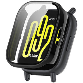 Folie de protectie smartwatch Techsuit Defense360 Pro + Screen Protector compatibil cu Xiaomi Redmi Watch 5 Active, Negru