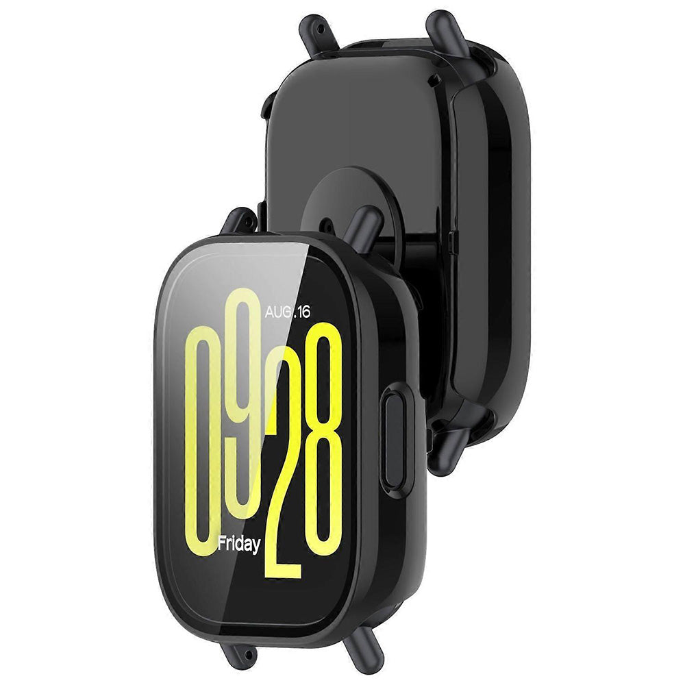 Folie de protectie smartwatch Techsuit Defense360 Pro + Screen Protector compatibil cu Xiaomi Redmi Watch 5 Active, Negru
