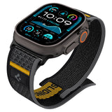 Accesoriu smartwatch Spigen Athlex Air (AMP09033) compatibil cu Apple Watch 6/7/8/9/10/11/SE/SE 2/SE 3/Ultra/Ultra 2/ Ultra 3 (44/45/46/49mm), Active Black