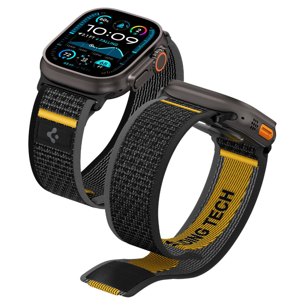 Curea smartwatch Spigen Athlex Air M compatibil cu Apple Watch 6 / 11 / Ultra 3, Negru