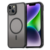 Husă de protecție Techsuit HaloFrost II MagSafe neagră pentru iPhone 13