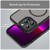 Husa de protectie Techsuit HaloFrost II MagSafe compatibil cu iPhone 13 Pro Max, Negru