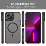 Husa de protectie Techsuit HaloFrost II MagSafe compatibil cu iPhone 13 Pro Max, Negru