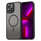 Husa de protectie Techsuit HaloFrost II MagSafe compatibil cu iPhone 13 Pro Max, Negru