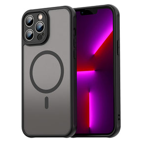 Husa de protectie Techsuit HaloFrost II MagSafe compatibil cu iPhone 13 Pro Max, Negru