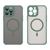 Techsuit HaloFrost II MagSafe zöld tok iPhone 13 Pro Max készülékhez
