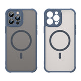 Husa de protectie Techsuit HaloFrost II MagSafe compatibil cu iPhone 13 Pro Max, Bleumarin