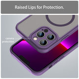 Husa de protectie Techsuit HaloFrost II MagSafe compatibil cu iPhone 13 Pro Max, Mov