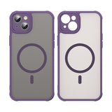 Husa de protectie Techsuit HaloFrost II MagSafe compatibil cu iPhone 14 Plus, Mov