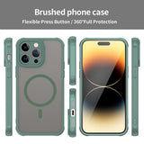 Husa de protectie Techsuit HaloFrost II MagSafe compatibil cu iPhone 14 Pro Max, Verde
