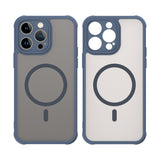 Husa de protectie Techsuit HaloFrost II MagSafe compatibil cu iPhone 14 Pro Max, Bleumarin