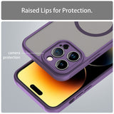 Husa de protectie Techsuit HaloFrost II MagSafe compatibil cu iPhone 14 Pro Max, Mov